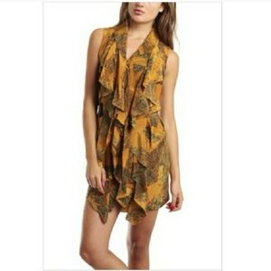 HP🎉🎉🎉EDUN Printed Silk Dress XS